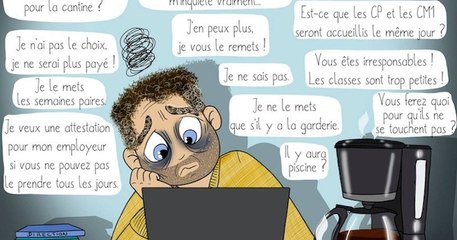 Coronavirus : dessinatrice et enseignante, elle réalise un dessin qui résume à merveille les craintes à l'approche de la rentrée scolaire