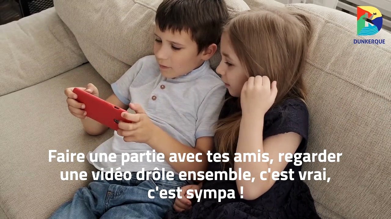 Ville de Dunkerque - La boîte à questions : peut-on jouer à deux sur un smartphone ou une console  ?