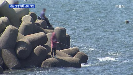 한번 떨어지면 '치명상'…목숨 건 방파제 낚시 여전