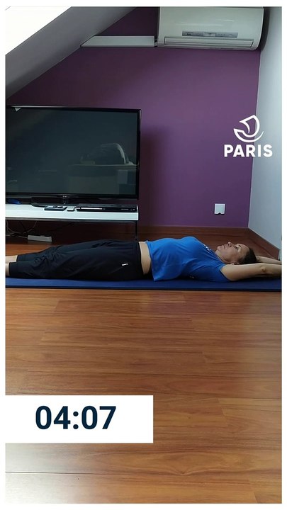 Paris chez vous : séance de stretching "sénior niveau intermédiaire" avec Christel