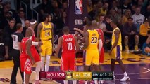 Vụ ẩu đả trong trận đấu giữa Rockets và Lakers