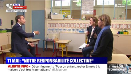 Emmanuel Macron: sur la règle des 100 km, "il faut une forme d'intelligence collective"
