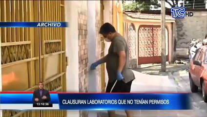 Clausuran cuatro establecimientos en Guayaquil que tomaban prueba de covid-19 sin registro sanitario