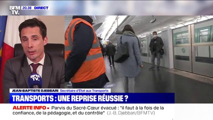 Selon Jean-Baptiste Djebbari, l'objectif est d'essayer d'avoir 100% des trains du quotidien "début juin"