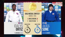 Finale  78kg, Ortiz vs Sone - ChM de judo 2019