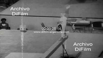 Gymnastics school for the training of Soviet athletes 1972