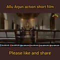 Allu Arjun action short film || allu Arjun Hindi action short film