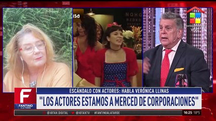 Escándalo con actores: habla Verónica Llinas