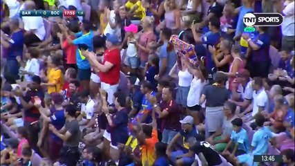 Copa Joan  Gamper 2018: Barcelona 3 - 0 Boca Juniors  (Primer Tiempo)