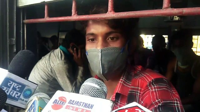 उदयपुर से पहली ट्रेन बिहार के लिए रवाना, सवार हुए 1186 यात्री