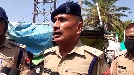डम्पर की चपेट में आने से हुई सब्ज़ी विक्रेता की मौत