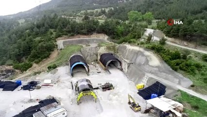 Ege'nin en büyük projelerinden Honaz Tüneli 2021'de faaliyete geçiyor
