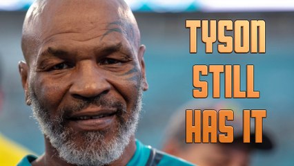 Trainer: Mike Tyson Hits With 'Same Power As Guys 21, 22 Years Old'