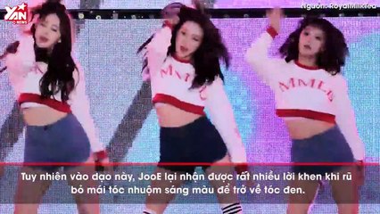 Nhan sắc ngày càng lên hương, JooE đang quyết tâm giành vị trí visual của MOMOLAND?
