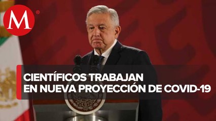 AMLO se reunirá con equipo de expertos para actualizar proyecciones sobre covid-19