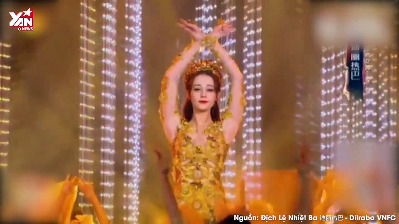 Nữ thần Kim Ưng Địch Lệ Nhiệt Ba: Rạng rỡ, xinh đẹp đánh tan mọi nghi ngờ của netizen