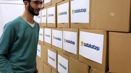 Sadakataşı Derneğinden Kudüs'te ihtiyaç sahibi ailelere ramazan yardımı