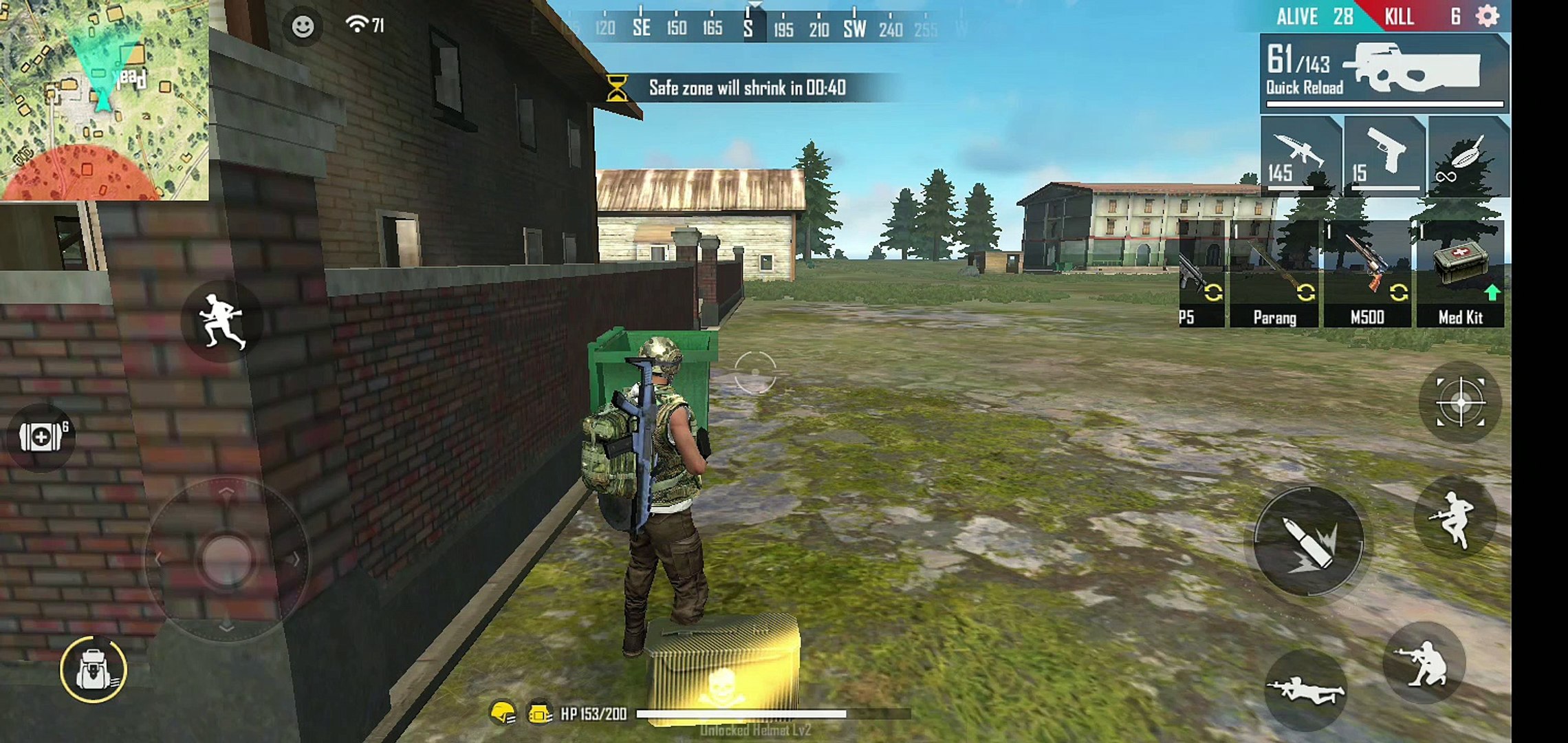 ⁣22 Kills On Free Fire | Free Fire Live | Crazy Gamer
