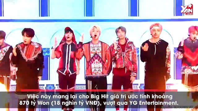 Big Hit chính thức vượt mặt YG, nguy cơ bị loại khỏi Big 3 không còn xa