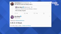 Elon Musk Shares First Photos of New Son with Grimes