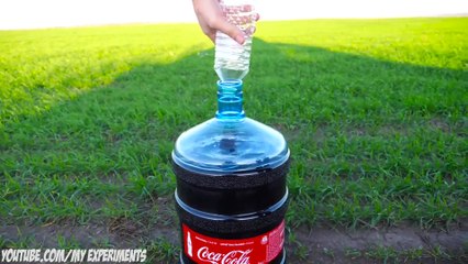 Experiment- Cola, Mirinda, Pepsi and Mentos Underground
