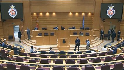 La prórroga del estado de alarma centra el Pleno del Senado