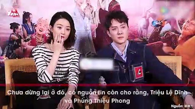 Sau khi kết hôn, Triệu Lệ Dĩnh và Phùng Thiệu Phong hiện đang hưởng tuần trăng mật tại Hồng Kông?