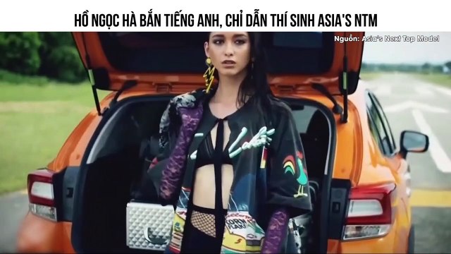 HỒ NGỌC HÀ BẮN TIẾNG ANH, CHỈ DẪN THÍ SINH ASIA'S NTM