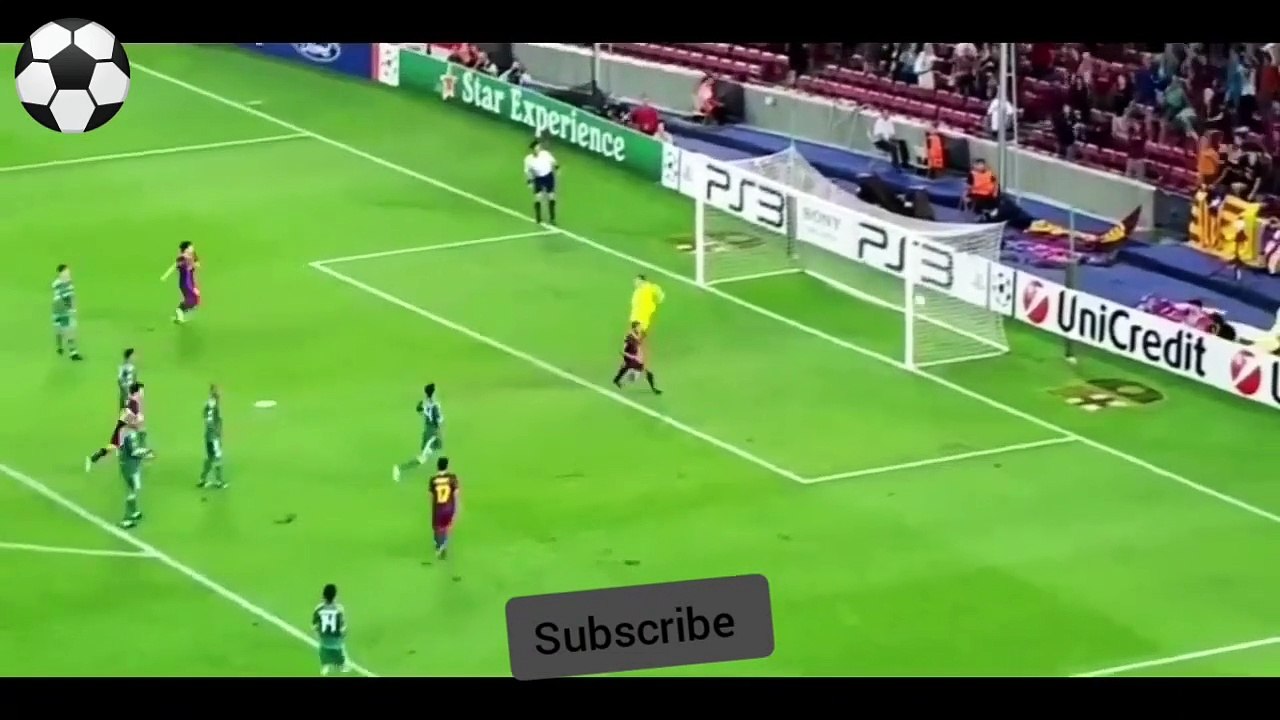 Everyone goes speechless.fcbarcelona MESSI GOALS
