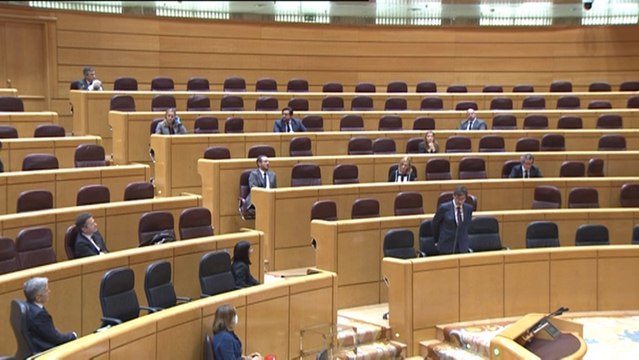 La prórroga del estado de alarma centra el Pleno del Senado