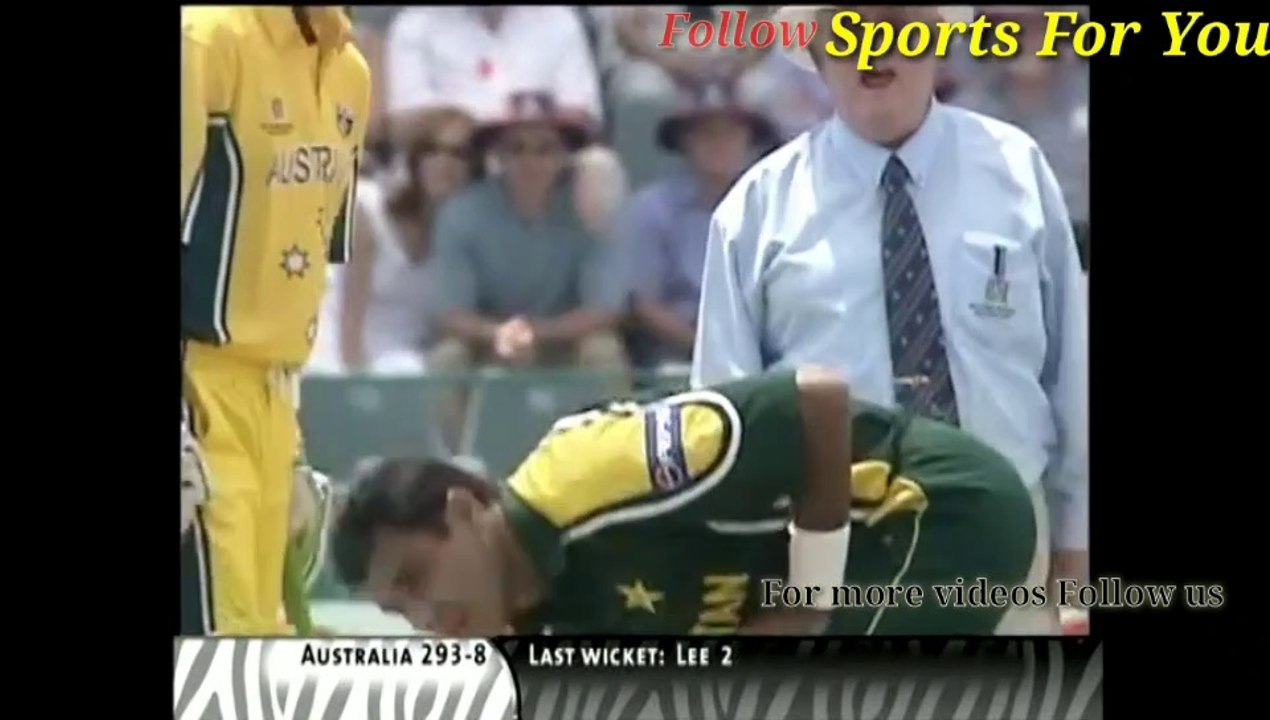 Waqar Younis Vs Andrew Symonds_Beamers,Exciting Cricket Fight..