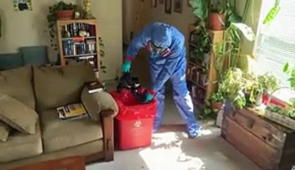 How crime scene cleaners are disinfecting hot spot areas from the coronavirus