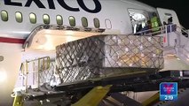 Llega a México octavo vuelo con insumos médicos de China