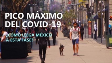 ¿Cómo llega México al pico máximo de contagios por coronavirus?