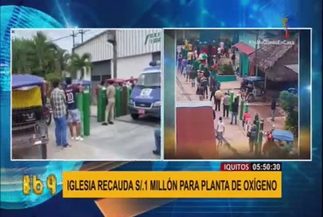 Se instalará planta de oxígeno en Iquitos gracias a la recaudación de una Iglesia