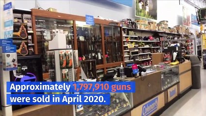 Gun Sales Amid COVID-19 Spike 71% in April