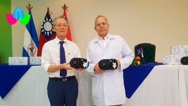 China Taiwán entrega al MINSA equipos detectores de temperatura por imagen