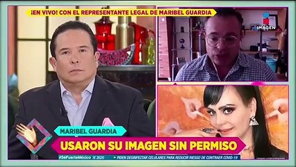 ¡Usan la imagen de Maribel Guardia para hacer fraude!