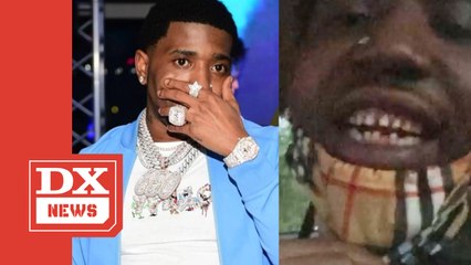 YFN Lucci Removes Diamond Grill, Revealing Real Teeth & Twitter Can't Handle It