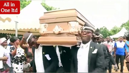 Funny coffin funeral meme dance | Viral coffin dance