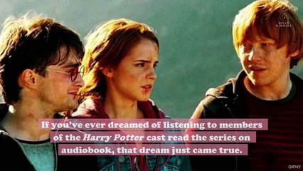 Listen to Daniel Radcliffe and other celebs read Harry Potter to you for free