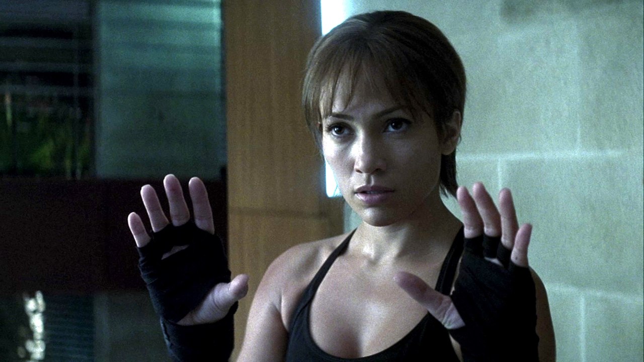 Enough movie (2002) Jennifer Lopez, Billy Campbell, Tessa Allen