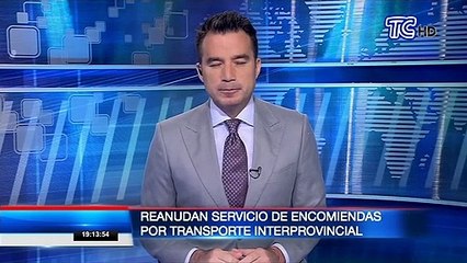 Se reanuda servicio de encomiendas por transporte interprovincial