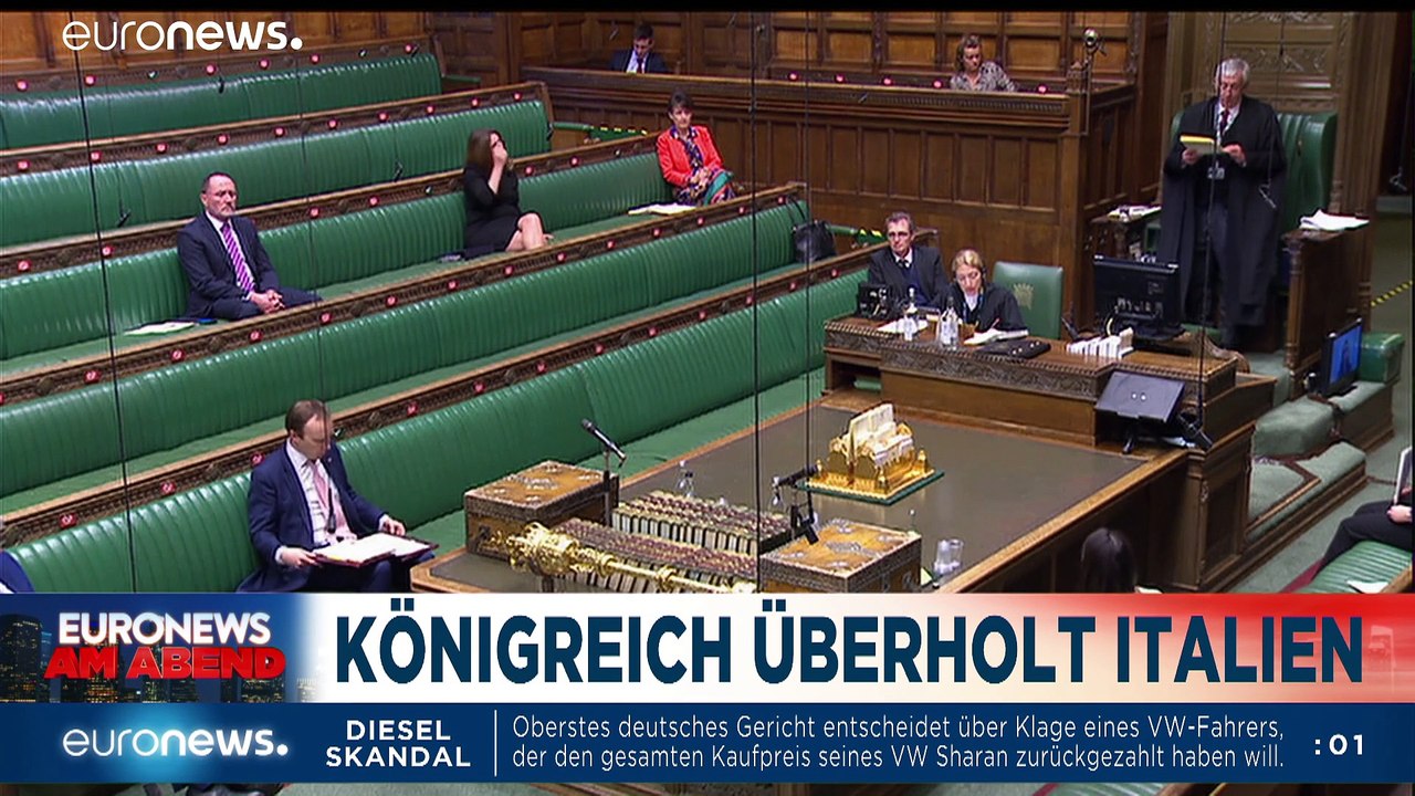 Drohende Wolken über Europa - Euronews am Abend vom 05.05.20