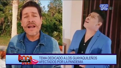 Artistas dedican tema musical a guayaquileños afectados por la pandemia