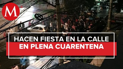 Sin sana distancia y con fiesta, celebran 5 de mayo en Peñón de los Baños