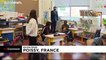 شاهد: ماكرون يزور مدرسة ويلتقي تلاميذ في باريس مع سعي فرنسا تخفيف إجراءات الإغلاق