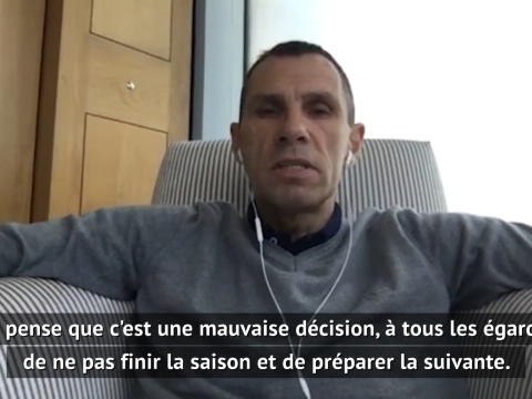 Coronavirus - Poyet soutient Amiens et condamne la LFP : Arrêter la saison si vite, une mauvaise décision