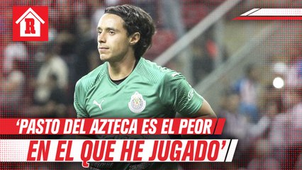 Toño Rodríguez: 'Pasto del Estadio Azteca, el peor en el que he jugado'