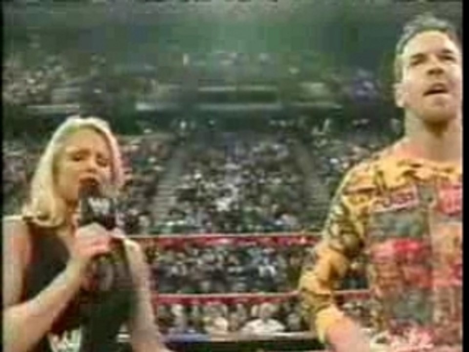 3.15.04 Trish Stratus & Christian - Raw after WM XX